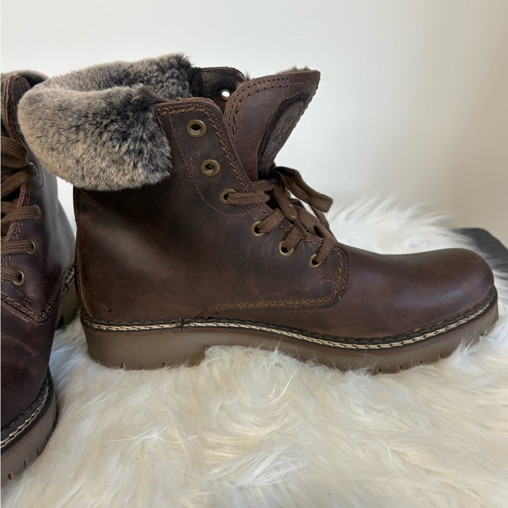 (107)Pajar Dark Brown Faux Fur-Lined Footwear.SZ:EU42 - Picture 12 of 14